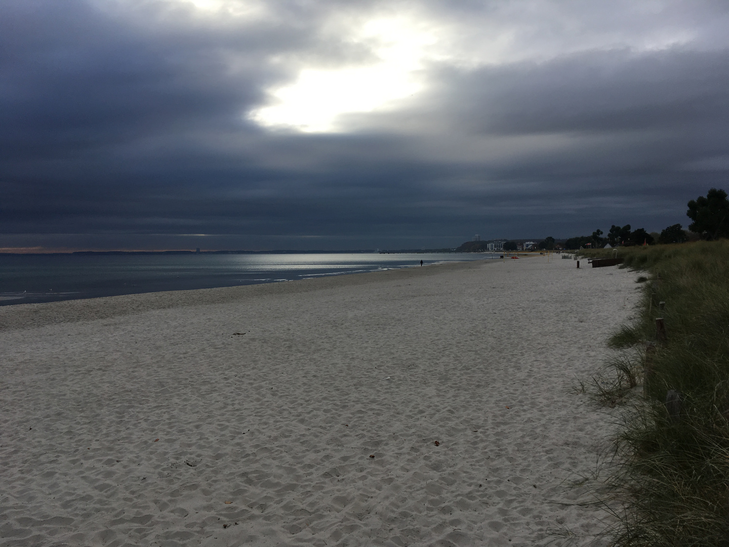 Strand Scharbeutz frühmorgens