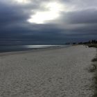 Strand Scharbeutz frühmorgens