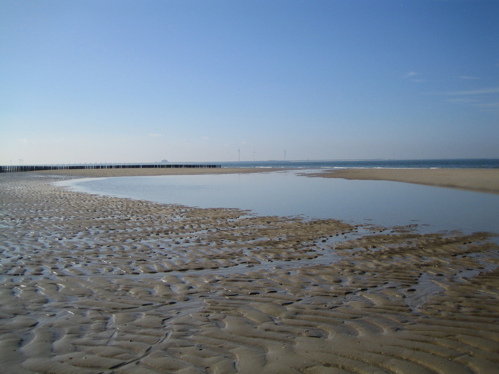 Strand Schouwen-Duiveland Zeeland Holland Burg Haamstede