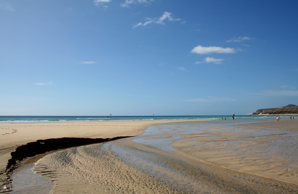 Strand so weit das Auge reicht...