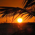 Strand Sonnenuntergang Karibik