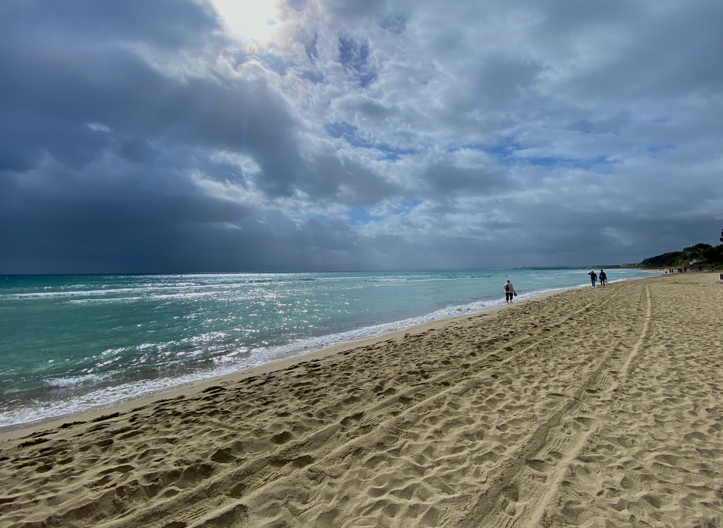 Strand Spaziergang 