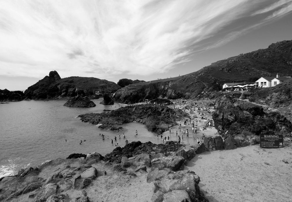 "Strand-Tag in Kynance Cove" 