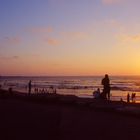 Strand Tel Aviv Jaffa Abend