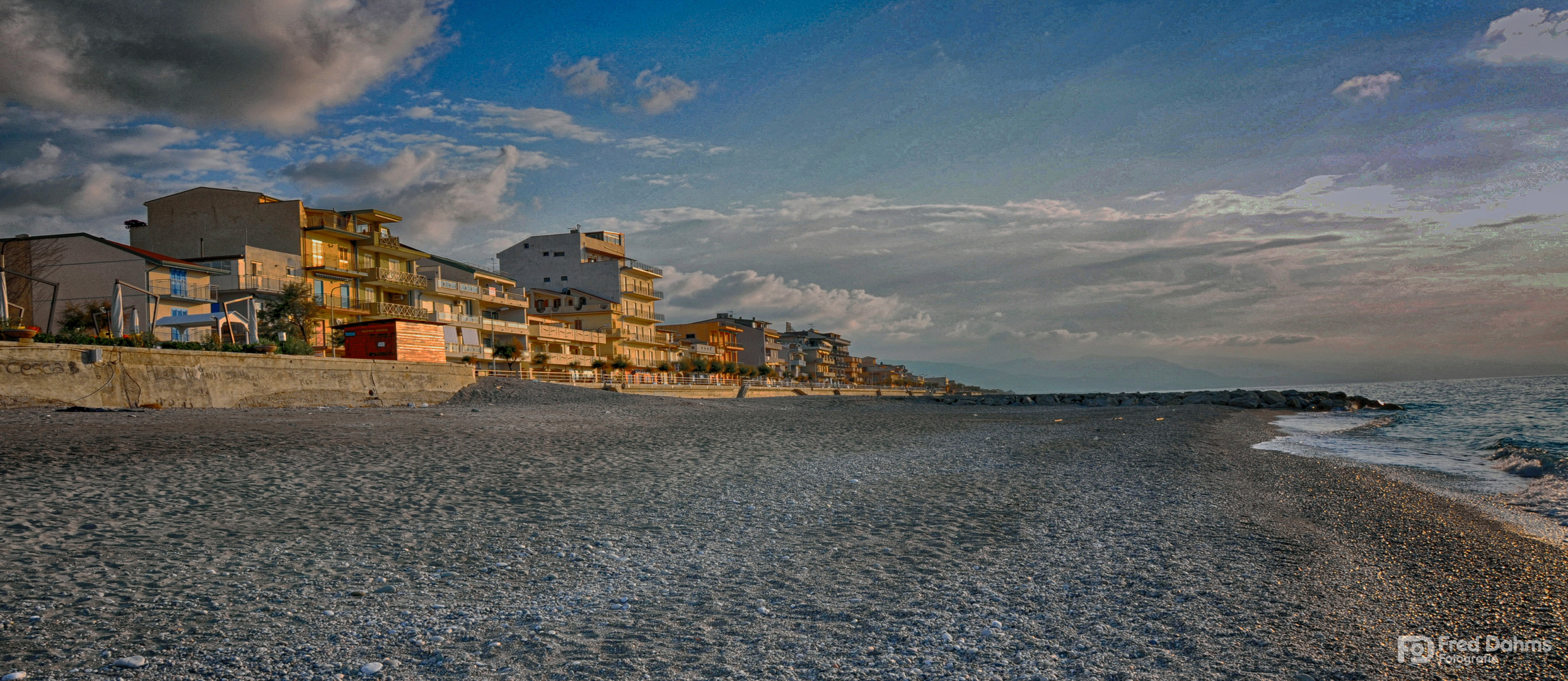 Strand Torrenova , Sizilien