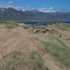 Strand und Berge