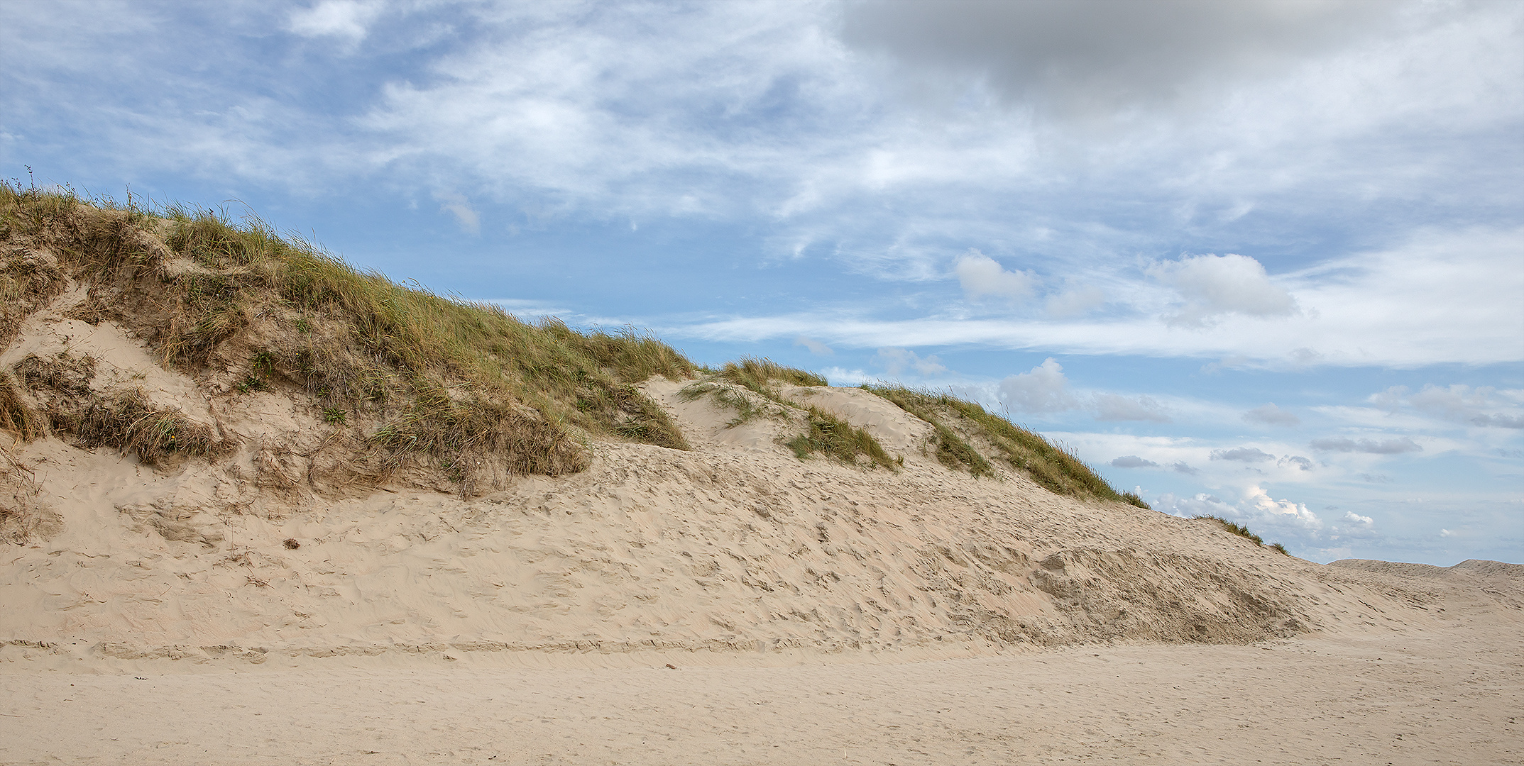 Strand und Dünenblick