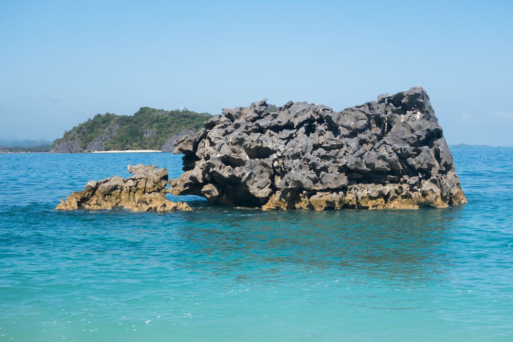 Strand und Meer in den Philippinen