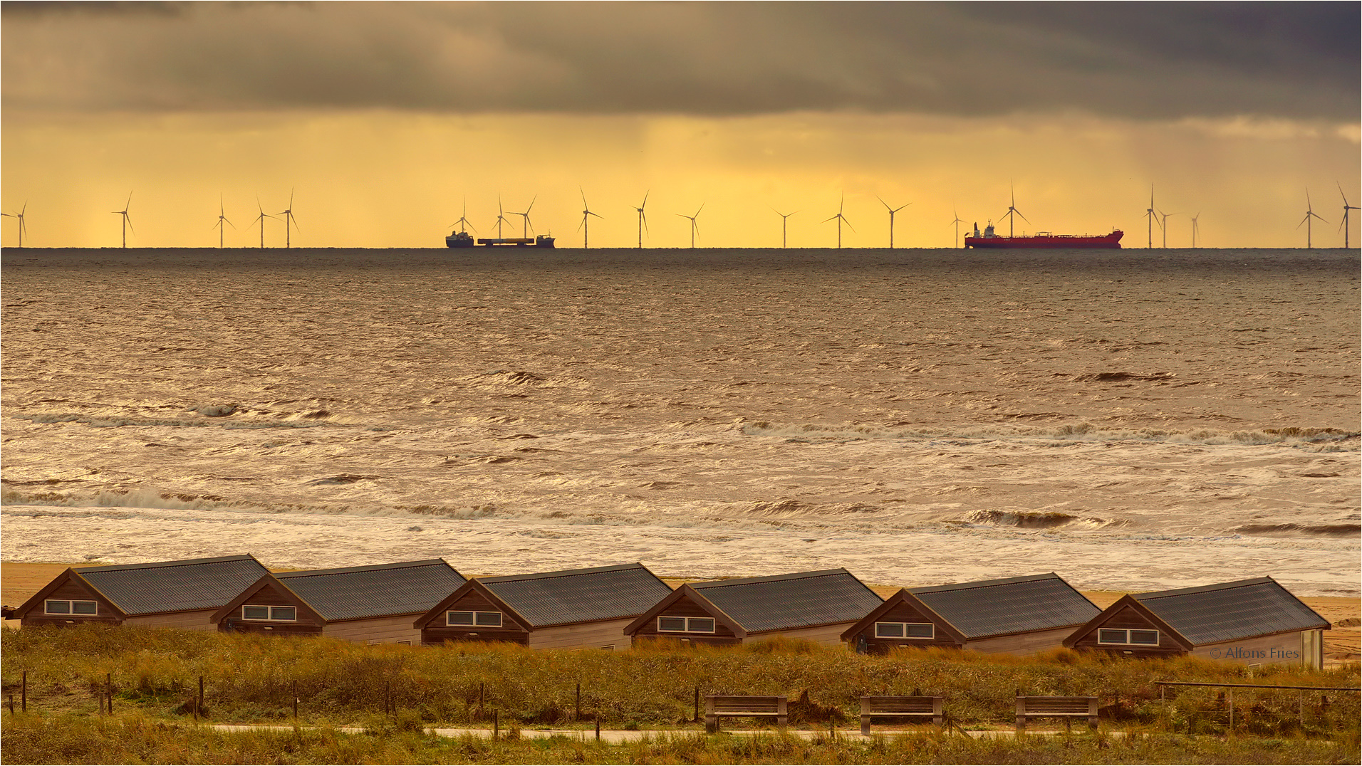 Strand van Katwijk aan Zee ...