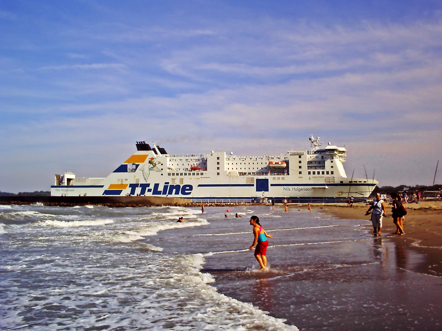 Strand-Verkehr