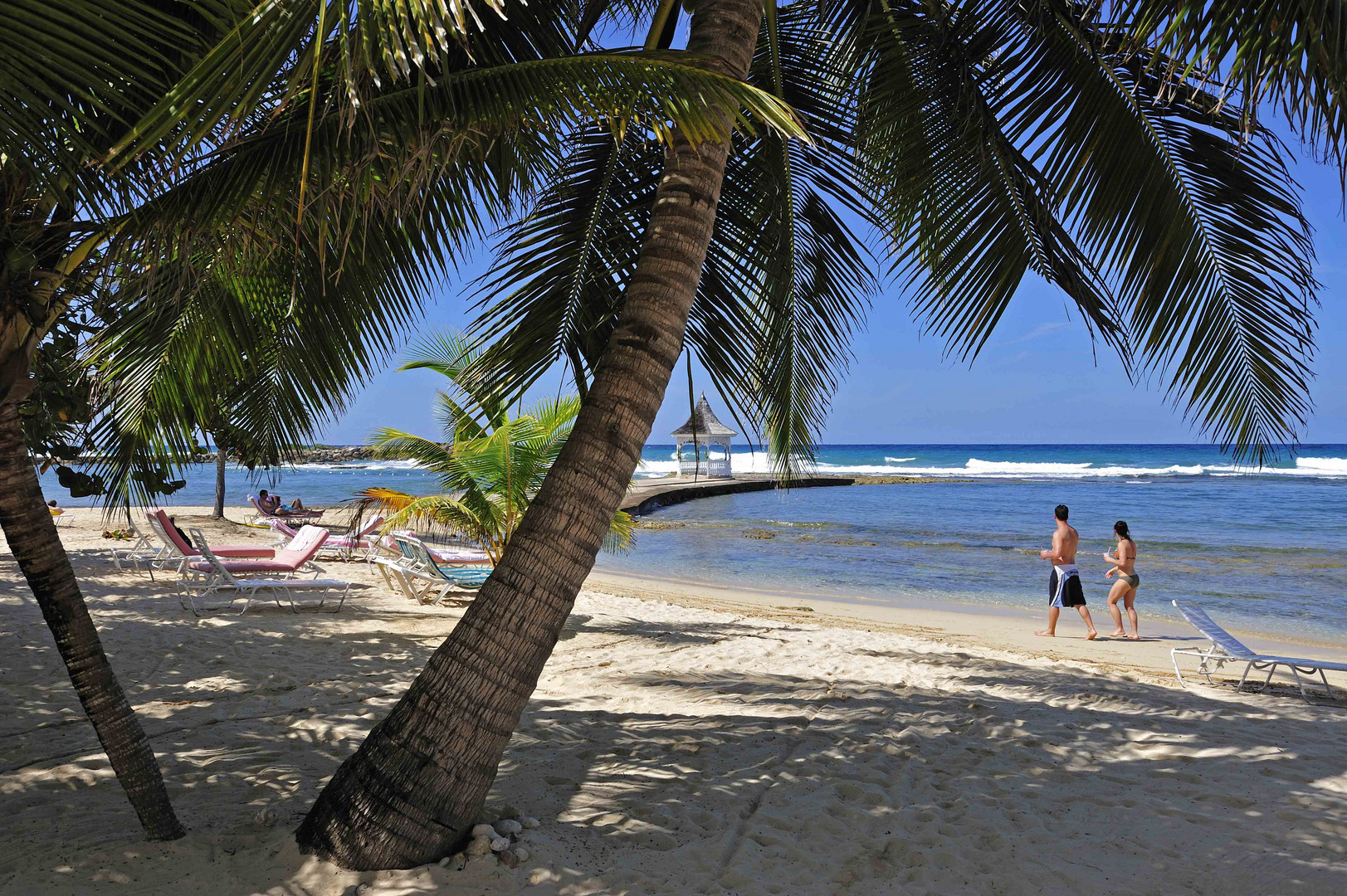 Strand vom Breezes Grand Lido Braco in Rio Bueno