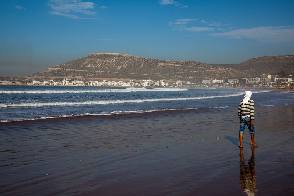 Strand von Agadir