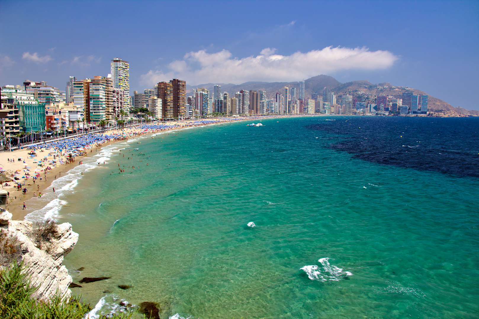 Strand von Benidorm 2015