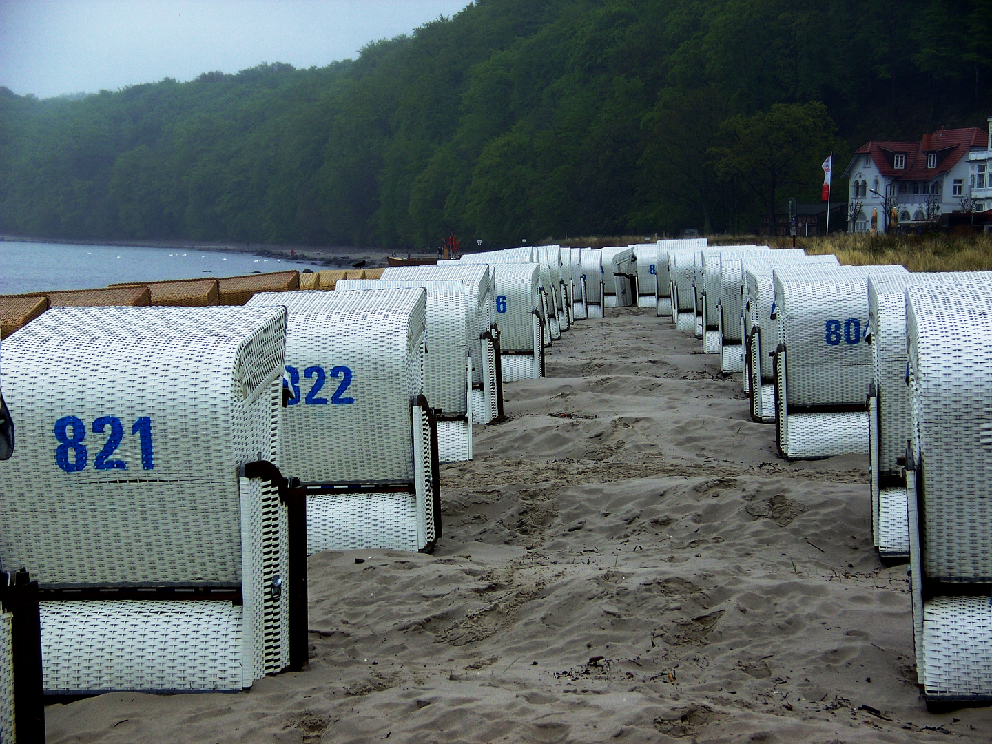 Strand von Binz bei "schlechtem Wetter"