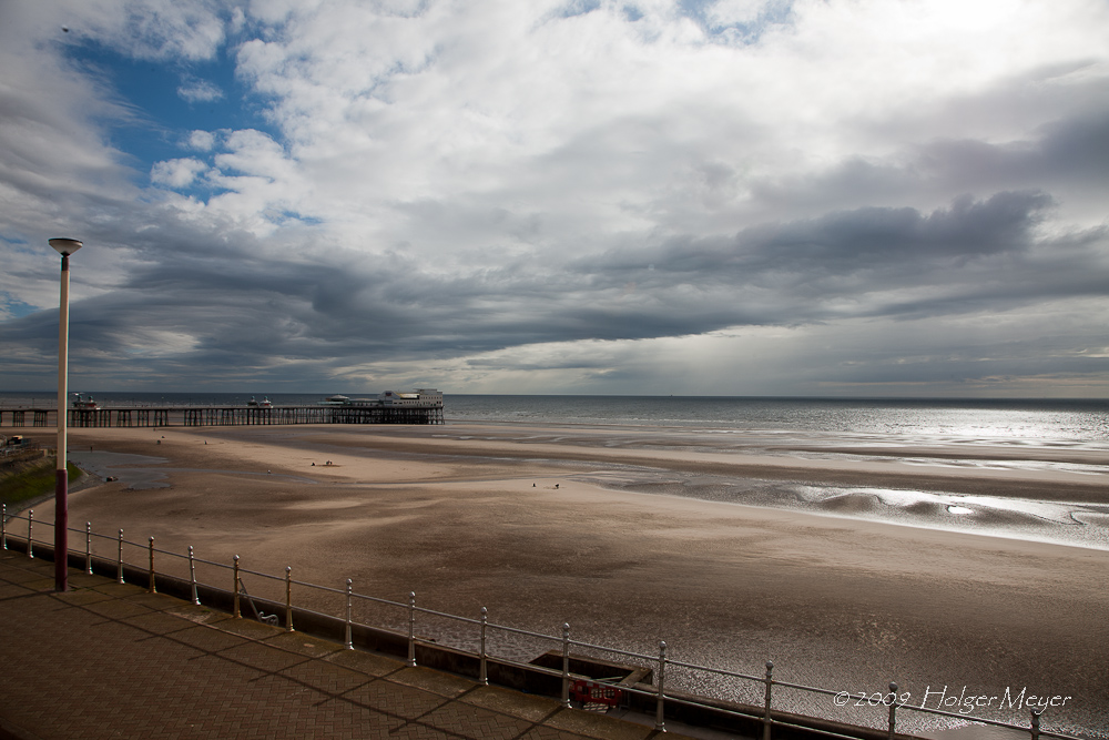 Strand von Blackpool, England