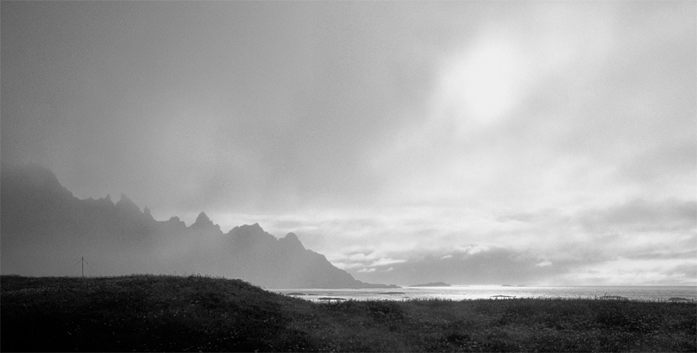 Strand von Bleik (Vesteralen, No)