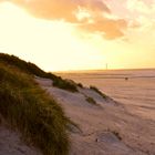 Strand von Bredene in Flandern