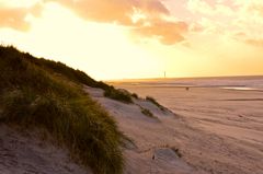 Strand von Bredene in Flandern