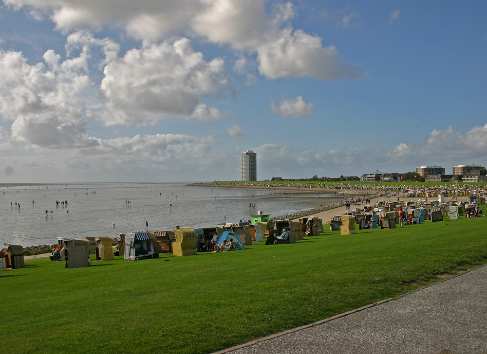 Strand von Büsum