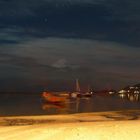 Strand von Chaweng bei Nacht