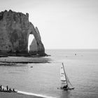 Strand von Etretat