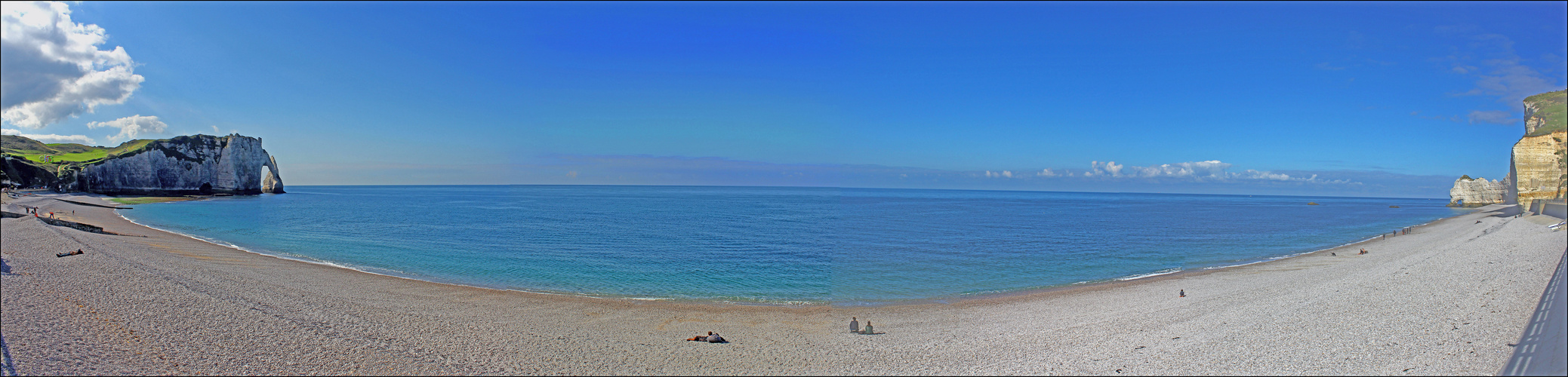 Strand von Etretat