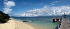 Strand von Gangga Island - Indonesien