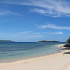 Strand von Gangga Island Indonesien