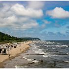 Strand von Heringsdorf an der Ostsee