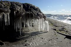 Strand von Hiddensee taut