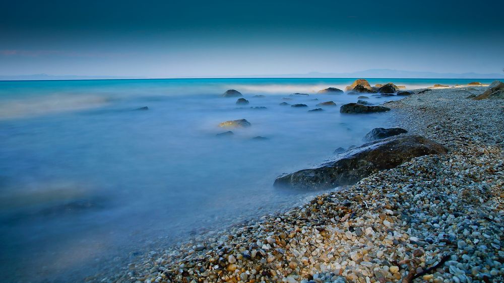 Strand von Kalithea(Griechenland)