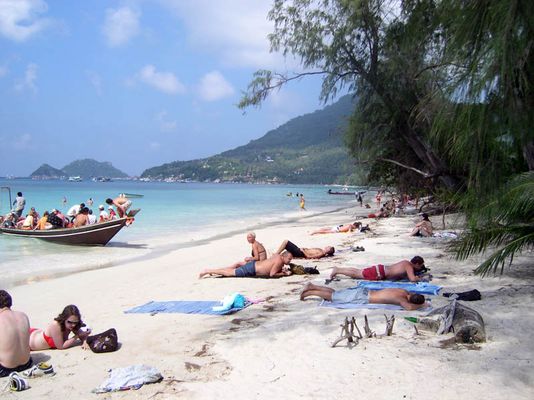 Strand von Koh Tao