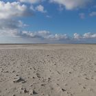 Strand von Langeoog im November