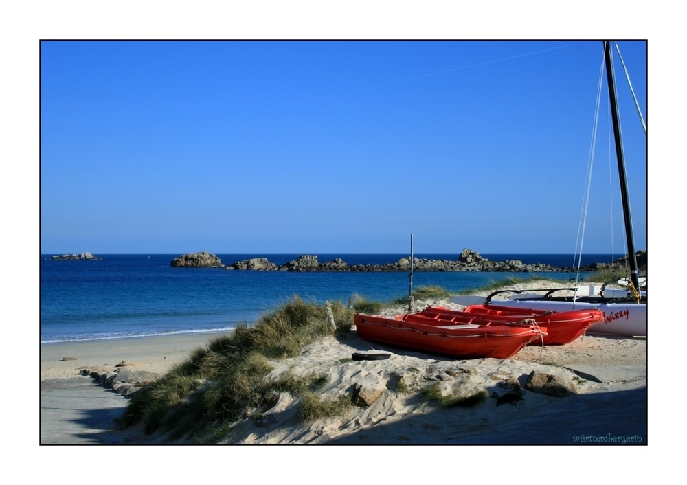 Strand von Les Amiets bei Cléder