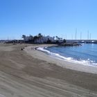 Strand von Marbella Februar 09