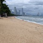 Strand von Pattaya, Thailand (Jomtien) während der Corona Pandemie