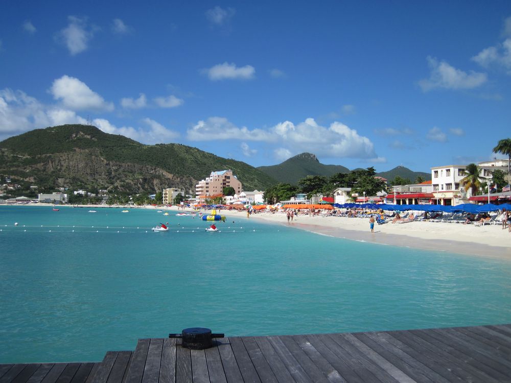Strand von Philipsburg, St. Maarten