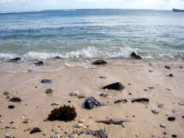 Strand von Pointe aux Piments