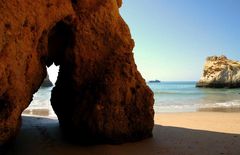 Strand von Praia da Rocha, Portugal