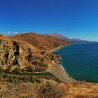 Strand von Preveli (Preveli Beach) in Kreta, Griechenland