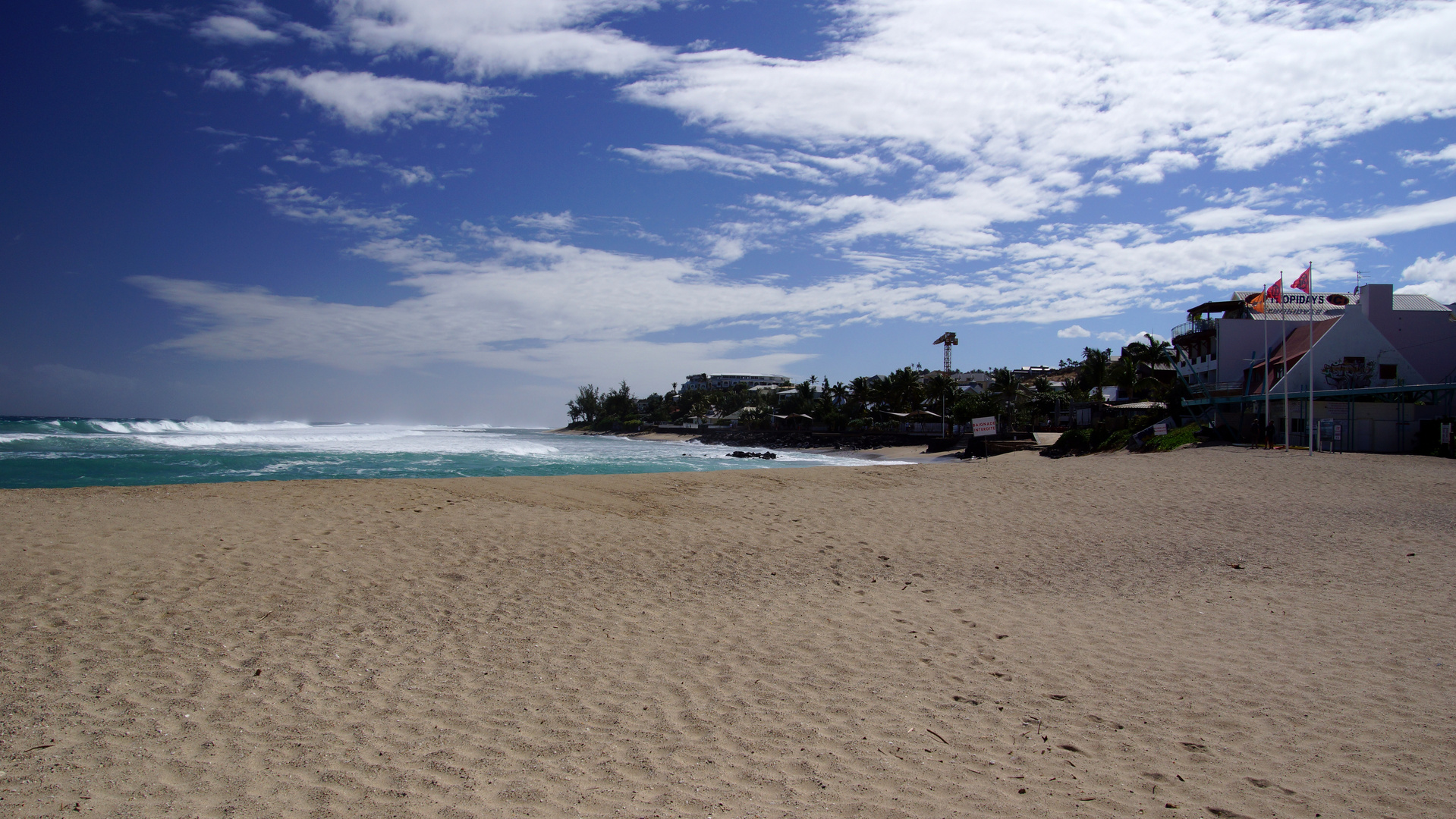 Strand von St. Gilles-les-Bains