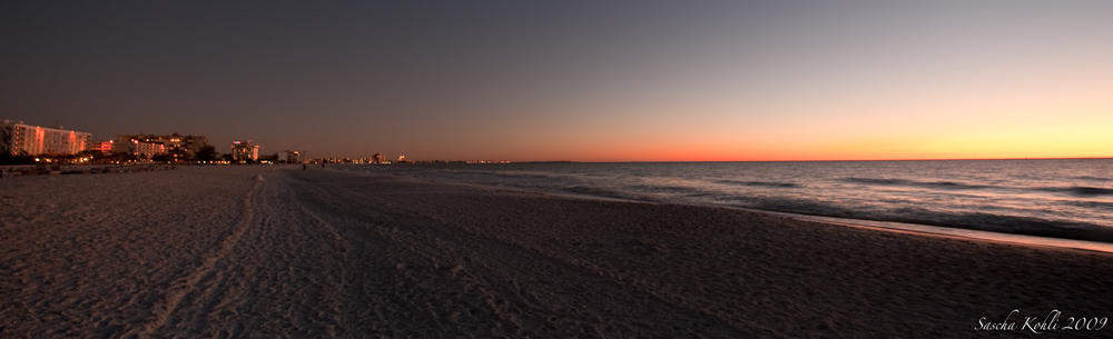 Strand von St.Petersburg Florida USA