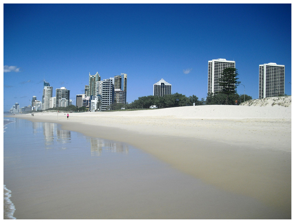 Strand von Surfers Paradise