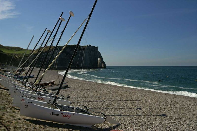 Strand von Étretat