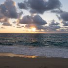 Strand von Tropea mit Sonnenuntergang