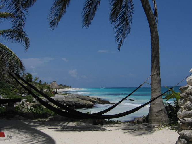 Strand von Tulum