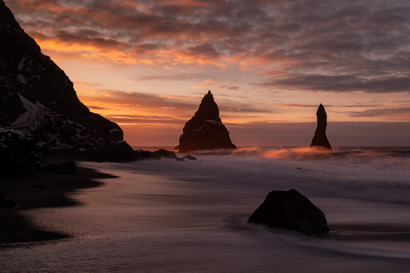 Strand von Vik - Black Beach (Island)