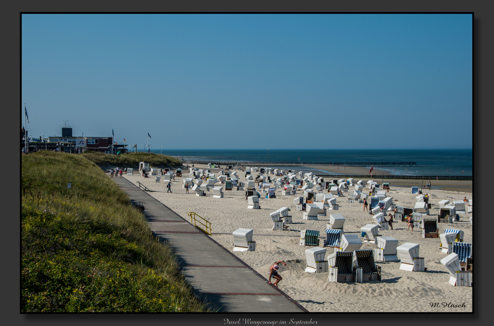 Strand von Wangerooge im September