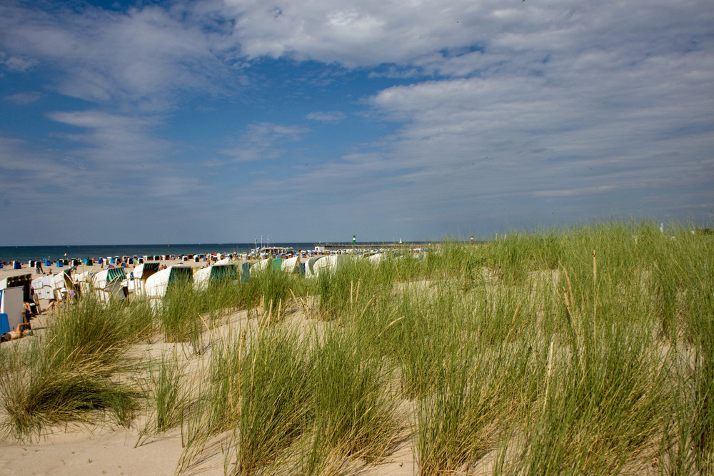 Strand von Warnemünde