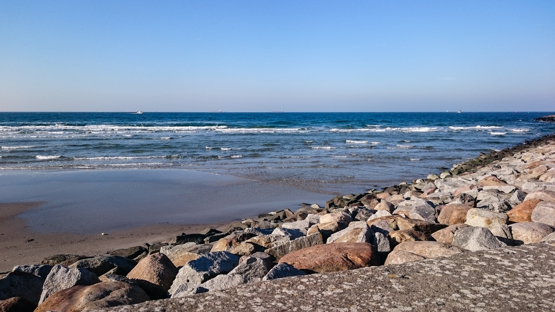 Strand von Warnemünde